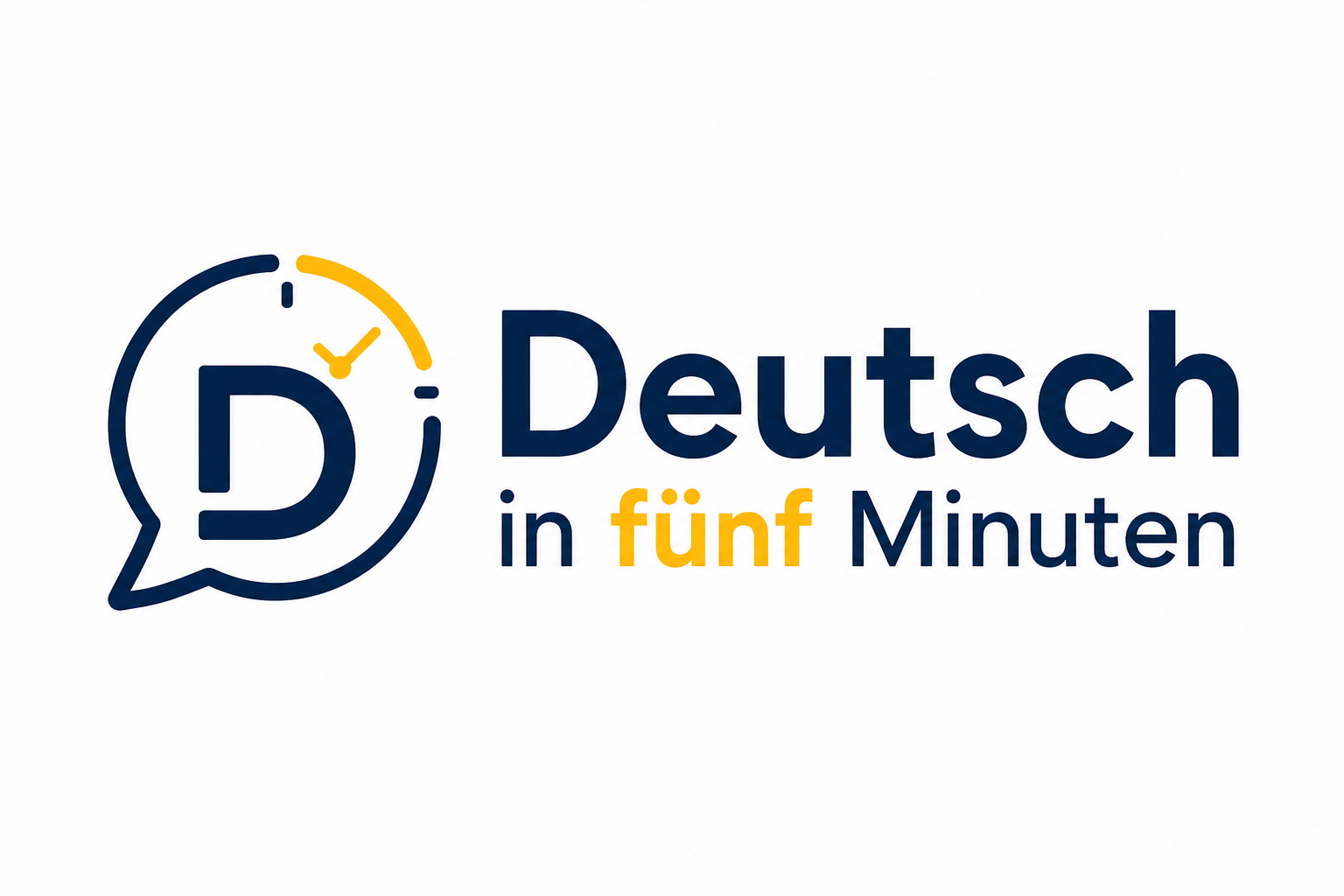 Deutsch in fünf Minuten